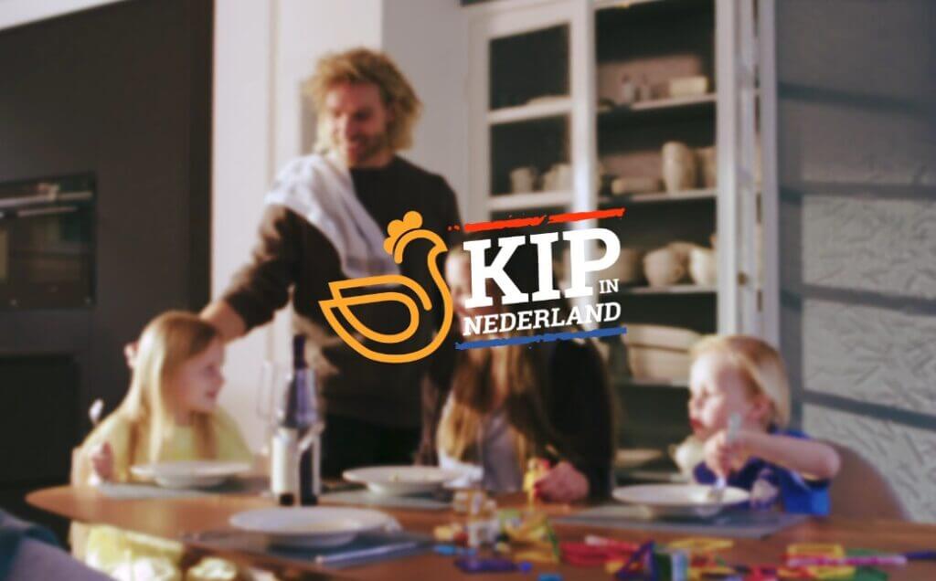 Kip in Nederland reclame op televisie