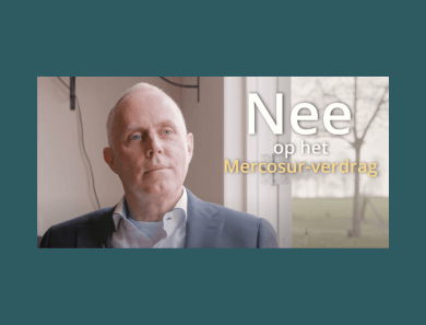 Nepluvi-voorzitter roept op tot afwijzing Mercosur-verdrag.