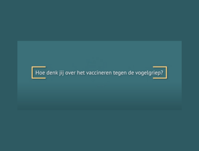 Nepluvi-voorzitter pleit voor wereldwijd geaccepteerd vogelgriepvaccin.