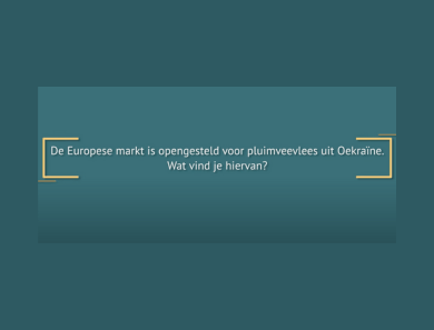 Nepluvi-voorzitter: ''Stop tariefvrije export van pluimveevlees uit Oekraïne''.